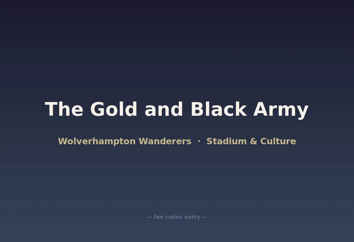 The Gold and Black Army